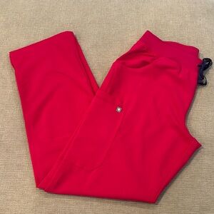 Figs Women’s Ultra Rose Kade Cargo Scrubs Pants, Size Medium